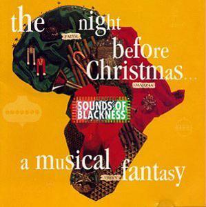 Front Cover Album Sounds Of Blackness - The Night Before Christmas - A Musical Fantasy