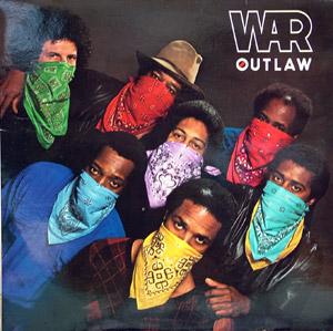 Album  Cover War - Outlaw on RCA Records from 1982