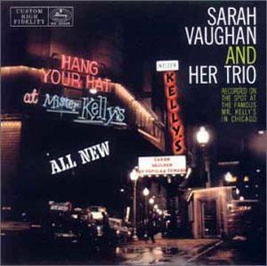 Front Cover Album Sarah Vaughan - Sarah Vaughan at Mr. Kelly's