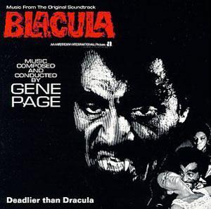 Album  Cover Gene Page - Blacula on RCA Records from 1979