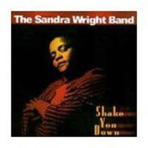 Front Cover Album Sandra Wright - Shake You Down