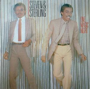 Album  Cover Steven & Sterling - One Magic Night on RCA Records from 1982