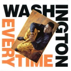 Album  Cover Washington - Everytime on FRONTLINE Records from 1990