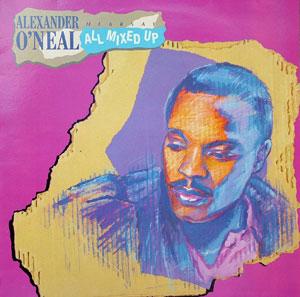Album  Cover Alexander O' Neal - Hearsay All Mixed Up on TABU Records from 1988