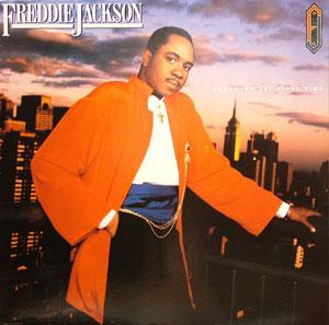 Album  Cover Freddie Jackson - Just Like The First Time on CAPITOL Records from 1986