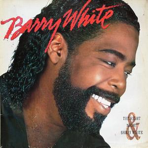 Album  Cover Barry White - The Right Night And Barry White on A&M Records from 1987