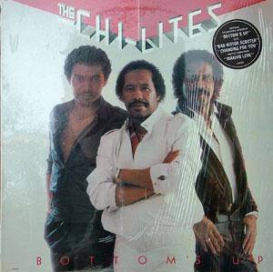 Album  Cover The Chi-lites - Bottom's Up on LARC Records from 1983