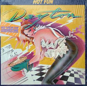Album  Cover Dayton - Hot Fun on LIBERTY Records from 1982