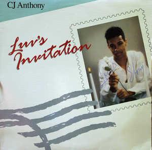 Front Cover Album C.j. Anthony - Luv's Invitation