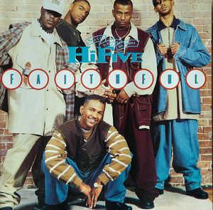 Album  Cover Hi-five - Faithful on JIVE Records from 1993