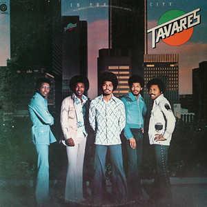 Album  Cover Tavares - In The City on CAPITOL Records from 1975