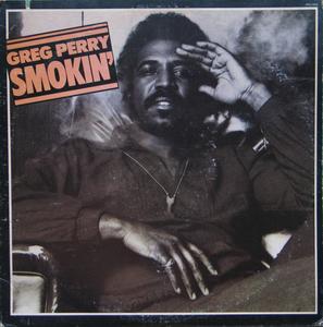 Album  Cover Greg Perry - Smokin' on RCA Records from 1977