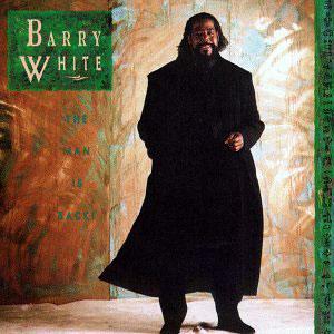 Album  Cover Barry White - The Man Is Back! on A&M Records from 1990