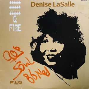 Album  Cover Denise Lasalle - Rain And Fire on MALACO Records from 1986