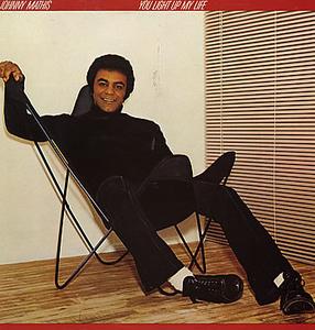 Album  Cover Johnny Mathis - You Light Up My Life on COLUMBIA Records from 1978