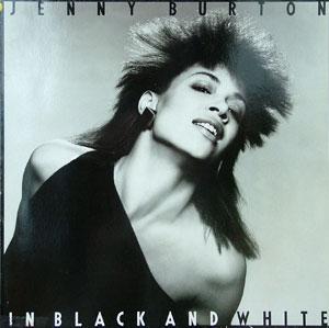 Front Cover Album Jenny Burton - In Black And White Front Cover Album Jenny Burton - In Black And White