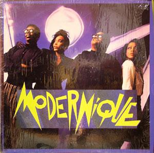 Album  Cover Modernique - Modernique on SIRE Records from 1987