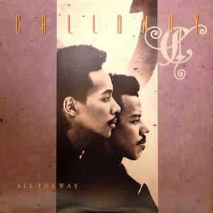 Album  Cover Calloway - All The Way on EPIC Records from 1989