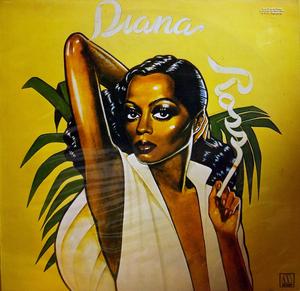 Album  Cover Diana Ross - Diana Ross on MOTOWN Records from 1976