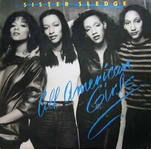 Front Cover Album Sister Sledge - All American Girls