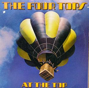 Album  Cover The Four Tops - At The Top on MCA Records from 1978