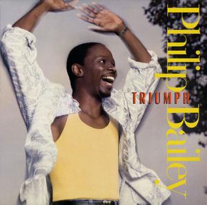 Album  Cover Philip Bailey - Triumph on A&M Records from 1986