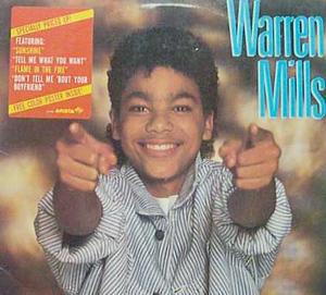 Album  Cover Warren Mills - Warren Mills on JIVE Records from 1985