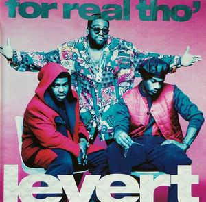 Front Cover Album Levert - For Real Tho'