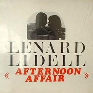 Album  Cover Lenard Lidell - Afternoon Affair on JARA Records from 1983