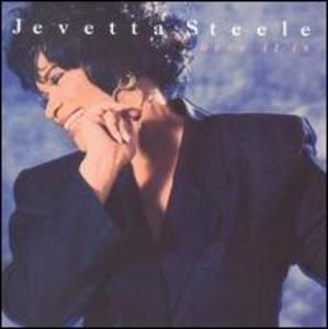 Album  Cover Jevetta Steele - Here It Is on SONY Records from 1993