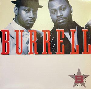 Album  Cover Burrell - Burrell on VIRGIN Records from 1988