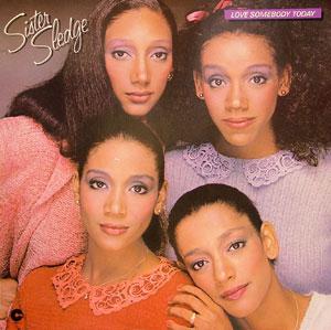 Front Cover Album Sister Sledge - Love Somebody Today