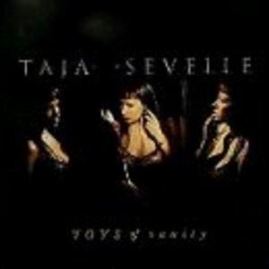 Front Cover Album Taja Sevelle - Toys Of Vanity Front Cover Album Taja Sevelle - Toys Of Vanity