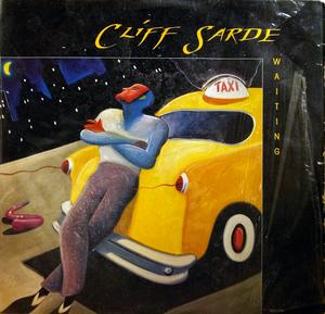 Album  Cover Cliff Sarde - Waiting on CURB (MCA) Records from 1986