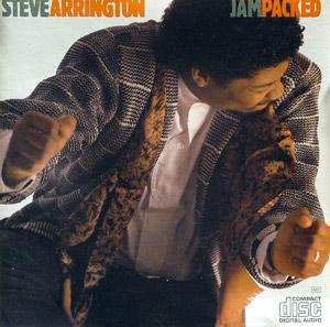 Album  Cover Steve Arrington - Jam Packed on EMI MANHATTAN Records from 1987