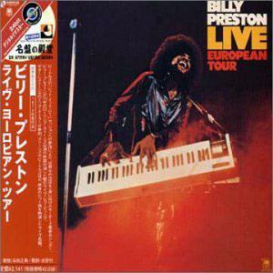 Album  Cover Billy Preston - Live European Tour on A&M Records from 1974