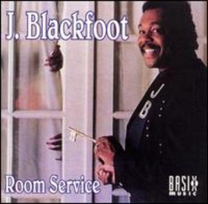 Album  Cover J Blackfoot - Room Service on BASIX Records from 1993