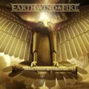 Front Cover Album Wind & Fire Earth - Now, Then & Forever