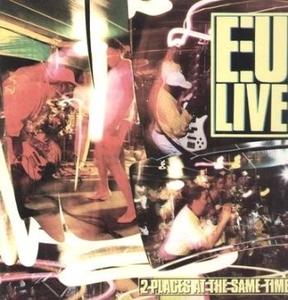 Front Cover Album E.u. - 2 Places At The Same Time Front Cover Album E.u. - 2 Places At The Same Time