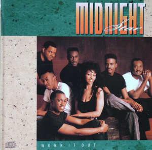 Album  Cover Midnight Star - Work It Out on SOLAR Records from 1990