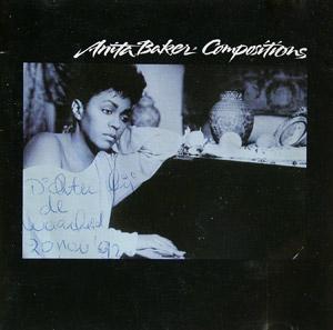 Album  Cover Anita Baker - Compositions on ELEKTRA Records from 1990