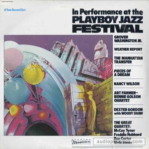 Front Cover Album Grover Washington Jr - Playboy Jazz Festival
