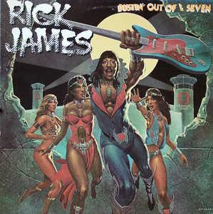 Album  Cover Rick James - Bustin' Out Of L Seven on GORDY Records from 1979