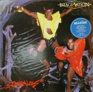 Album  Cover Imagination - Scandalous on RED BUS Records from 1983