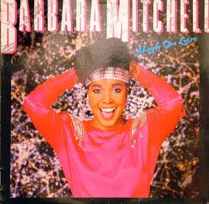 Album  Cover Barbara Mitchell - High On Love on LARC Records from 1986