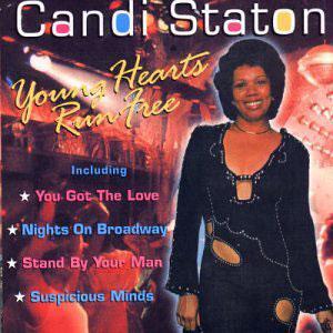 Front Cover Album Candi Staton - Young Hearts Run Free