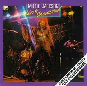 Album  Cover Millie Jackson - Live And Outrageous on SPRING Records from 1982