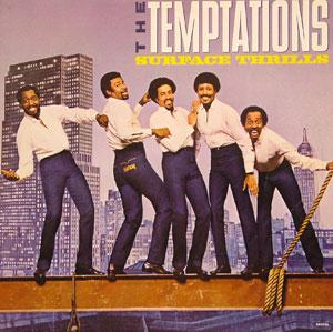 Album  Cover The Temptations - Surface Thrills on GORDY Records from 1983