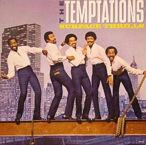 Front Cover Album The Temptations - Surface Thrills Front Cover Album The Temptations - Surface Thrills