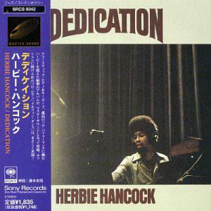 Album  Cover Herbie Hancock - Dedication on CBS / SONY Records from 1974